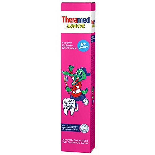 Theramed Junior o smaku truskawki, 75 ml
