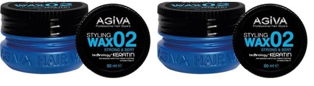 Agiss Agiva Stylıng Wax 02 Strong Sert 90 Ml (2 paketi)