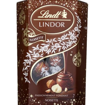 Lindt Lindor Noisette 200g la finesse du grand chocolat aux éclats croquants