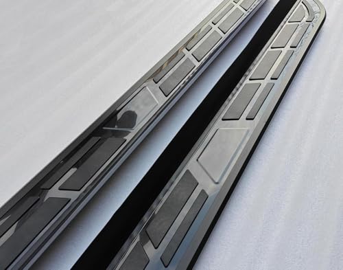 Estribos laterales de aluminio negro para Toyota Grand Highlander 2024-2026 miniatura 7