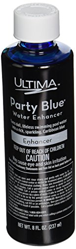 Ultima 27824 Party Blue Water Enhancer for Pools and Spas, 8-Ounce
