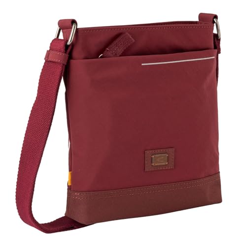 camel active Umhängetasche City BB Cross Bag Dark Red dunkelrot