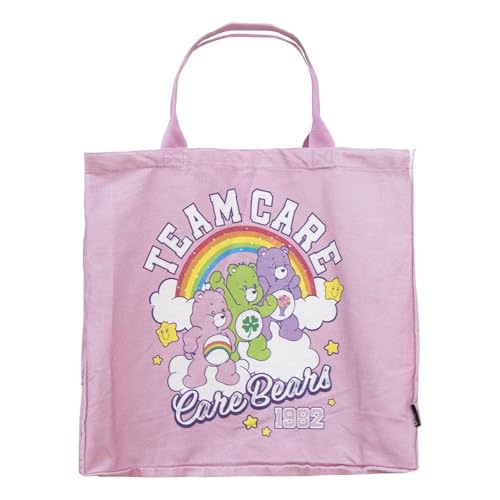 Leichte und praktische Care Bears Einkaufstasche Wiederverwendbare und bequeme Stofftasche mit Care Bears Design