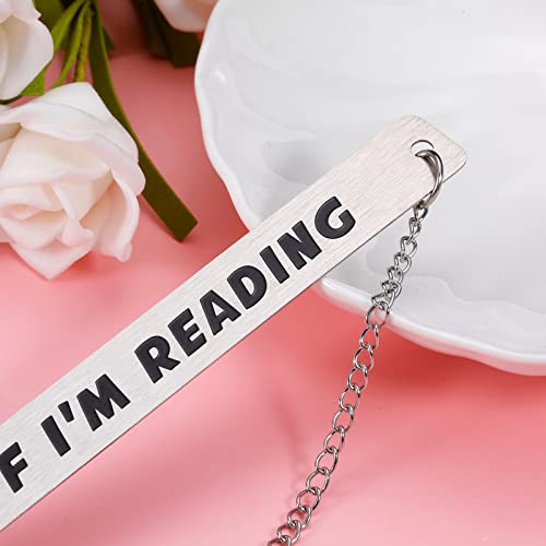 Funny Bookmarks Fck Off I'm Reading - Gifts For Booklovers Friends Son Daughter, Birthday Christmas Gift Bookmark For Family Writers Teachers, Graduation Holiday Stocking Stuffers Present I'm Reading #TOP6