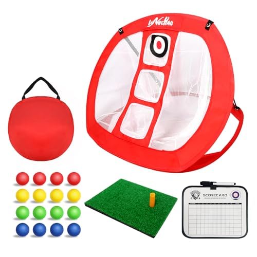 LONGCHAO Golf Chipping Net Pop Up