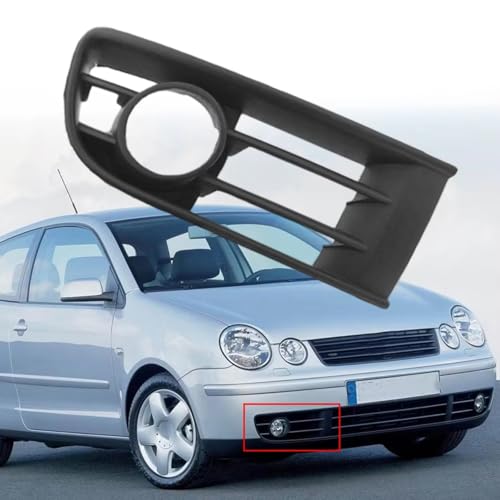 Juego de rejillas antiniebla para VW Polo 9N: reemplace las cubiertas del parachoques 7
