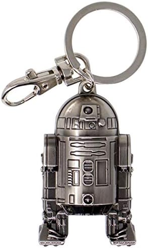 R2-D2 Pewter Key Ring image 2