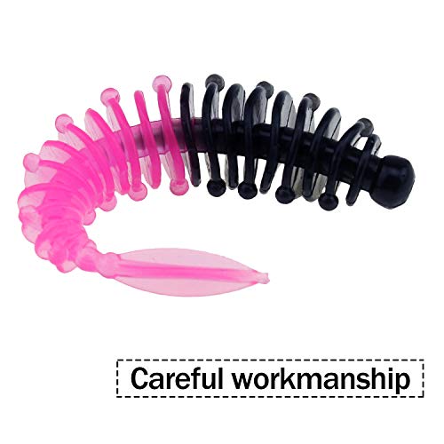 QualyQualy-Gummikoeder-57cm-13g-Angelkoede-Gummiwurm-zum-Spinnangeln-auf-Barsche-Forellen-Barschkoeder-zum-Spinnfischen-Gummikoeder-Zander-Gummikoeder-Forelle