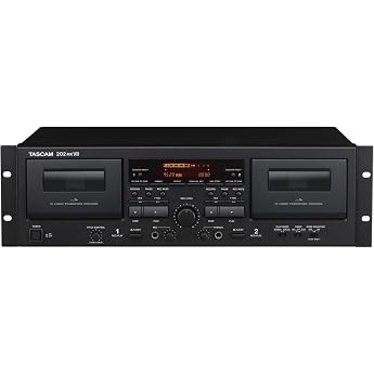 TASCAM 202MKVII Double Cassette Deck