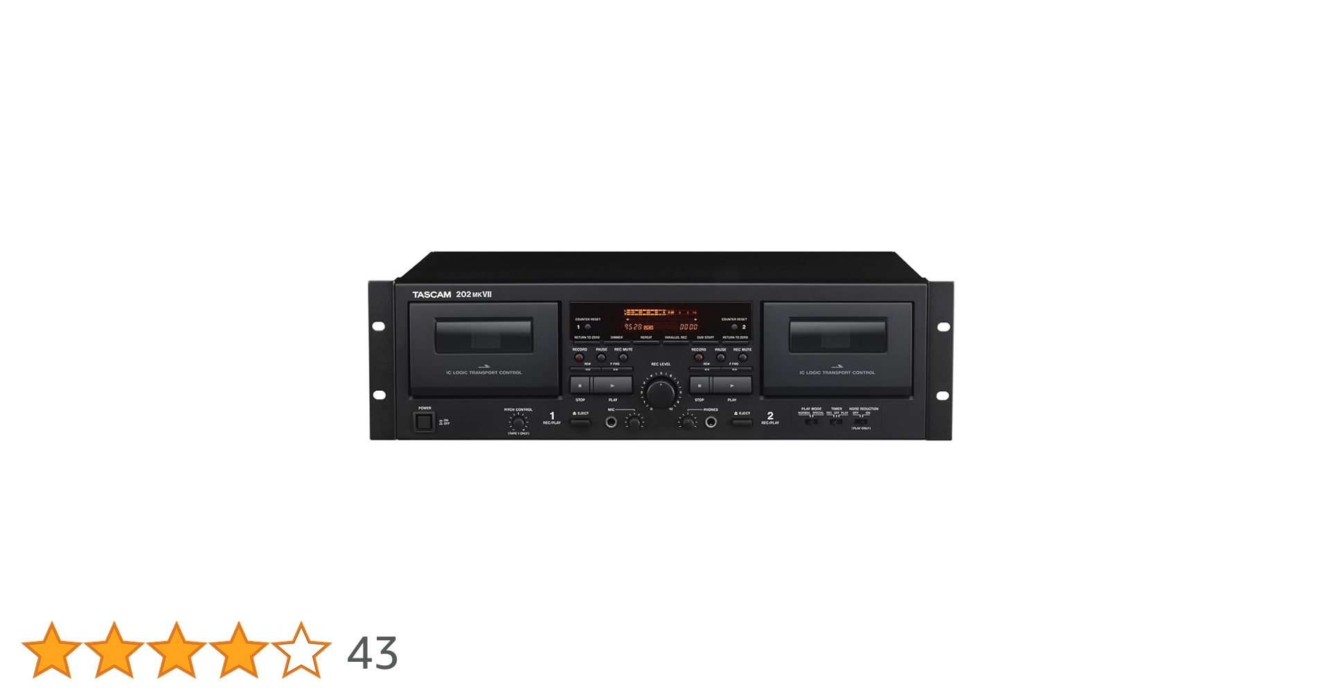 TASCAM 202 MKV ダブルカセットデッキ 動作品 202MKVII | ダブルカセットデッキ | TASCAM (日本)