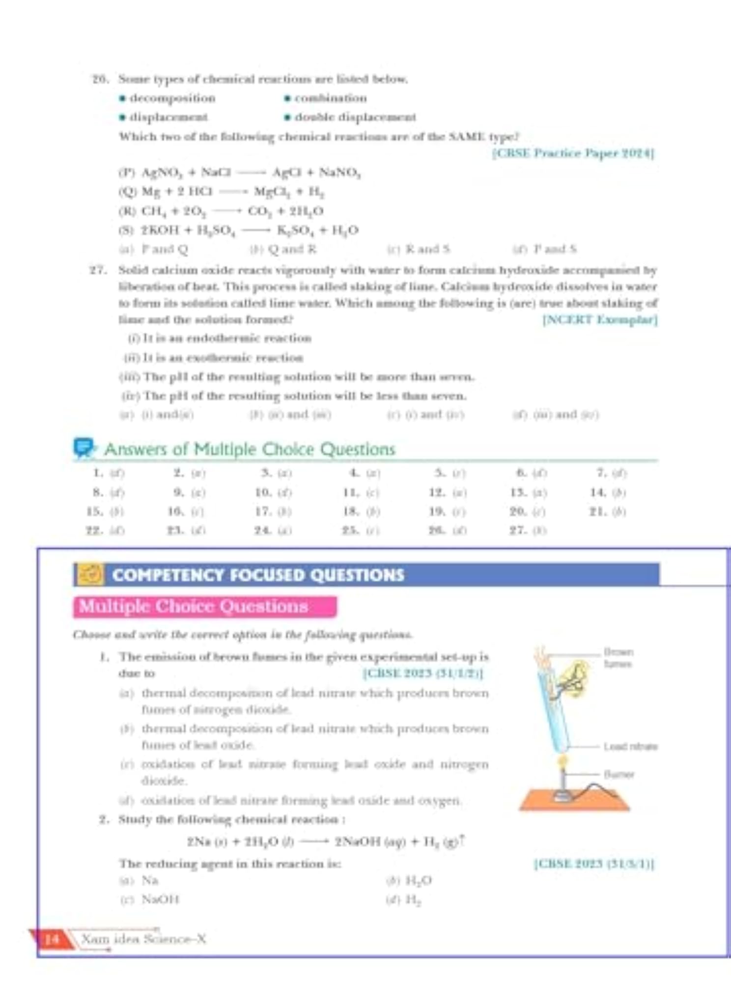 Xam idea Science Class 10 Book CBSE