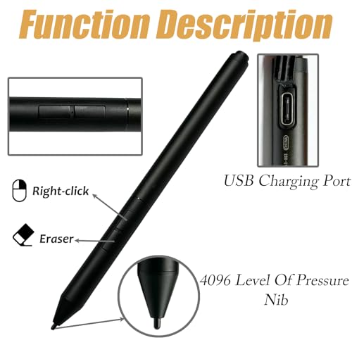 Bolígrafo activo G3 recargable para estudiar y diseñar en tu HP EliteBook x360 1040 G5 3