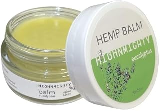 Maximum Strength Hemp Balm Salve | Relaxing, Natural, Fast-Acting Topical Cream for Muscle Joint Back Knee Shoulder Neck Elbow Hand Foot Relief, 60ml (2oz) (Eucalyptus)