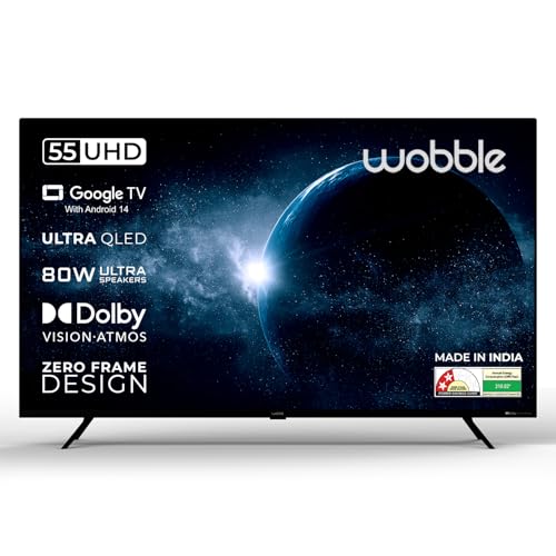 Image of Wobble 139 cm (55 inches) X Series 4K Ultra HD Ultra QLED Google TV WB55QDXGU2875T24