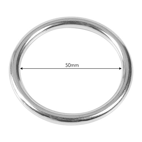 55mm Stainless Steel 304 Grade for Diving Equipment, Bands, Pet Collars and DIY Projects,