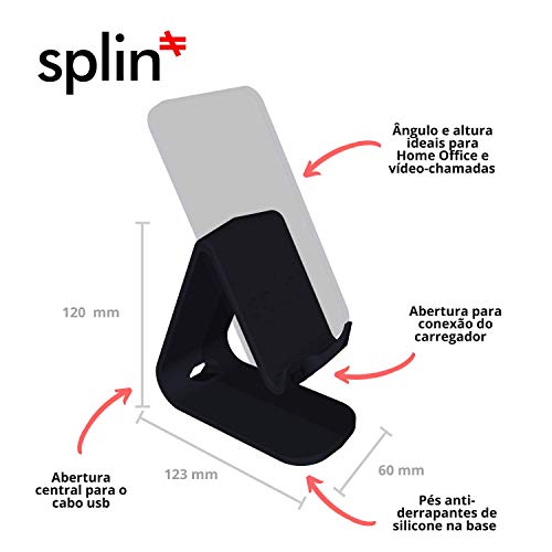 Suporte Celular Tablet Mesa Apoio Universal Video Call Live (branco)