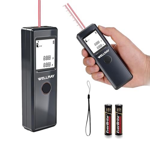 Laser Measuring Tool, 165FT Distance Laser Measure Tool with ±1/16