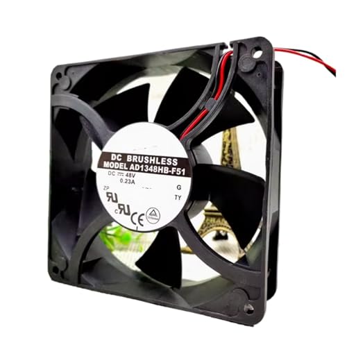 Ventilateur 127mm AD1348HB-F51 48V pour refroidissement de boîtier industriel