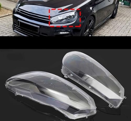 Boîtier phare Golf 6 lentille abat-jour auto MK6 2009 - 2