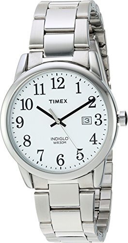 Timex Men's Easy Reader Date Stainless Steel Bracelet 38mm Watch