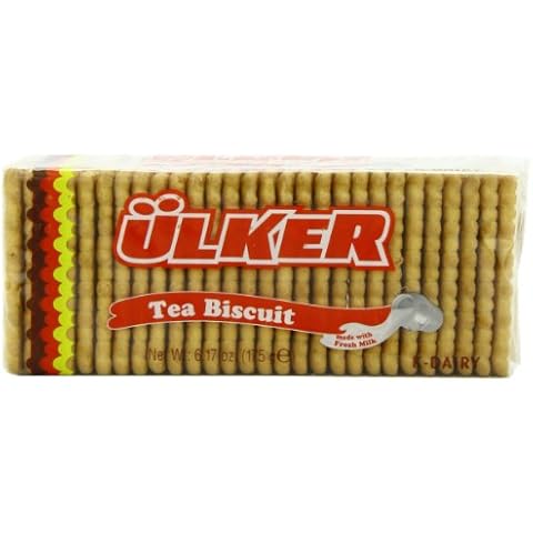 Ulker Tea Biscuit, 6.17 Ounce (Pack of 16) Cover