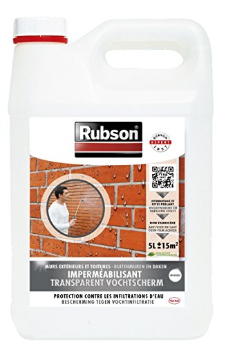 Rubson Stop inzeefinstallatie voor buitenwanden, kleurloos, aquamarijn, kunststof jerrycan 5 l