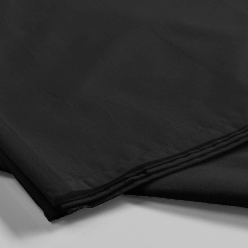 Snoozing - Betttuch - Perkal - 240x260 cm - Zwart