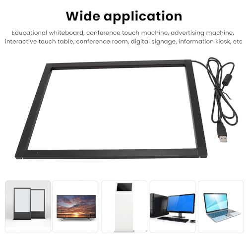 Infrared Touch Frame, USB Interactive IR Touch Screen Overlay, Plug and Play, for Touch Display TV Frames Touch Whiteboards Digital Signage Kiosks (55 inch) - Thumbnail 5