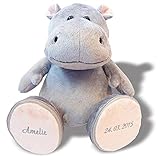 Flusspferd als Geburtsgeschenk, Geburtstagsgeschenk, Brautpaar Geschenk Hochzeit, Hochzeitstag, Taufe, Verlobung, Vatertag, Muttertag, Valentinstag, Geburtstag, Geschwister, Abschluss und Freundinnen.