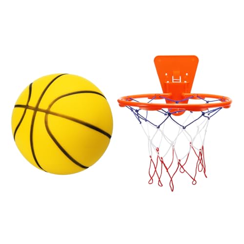 Ballon de basket silencieux taille 7 PATIKIL pour dribbler en appartement sans aucun bruit