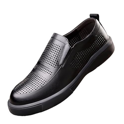 Men's Breathable Slip-Resistant Slip-on Formal & Casual Shoes for Business, Weddings, and Outdoor Events