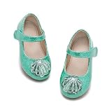 Tegeek Girls Mary Jane Ballet Flats- Sparkly Shoes...