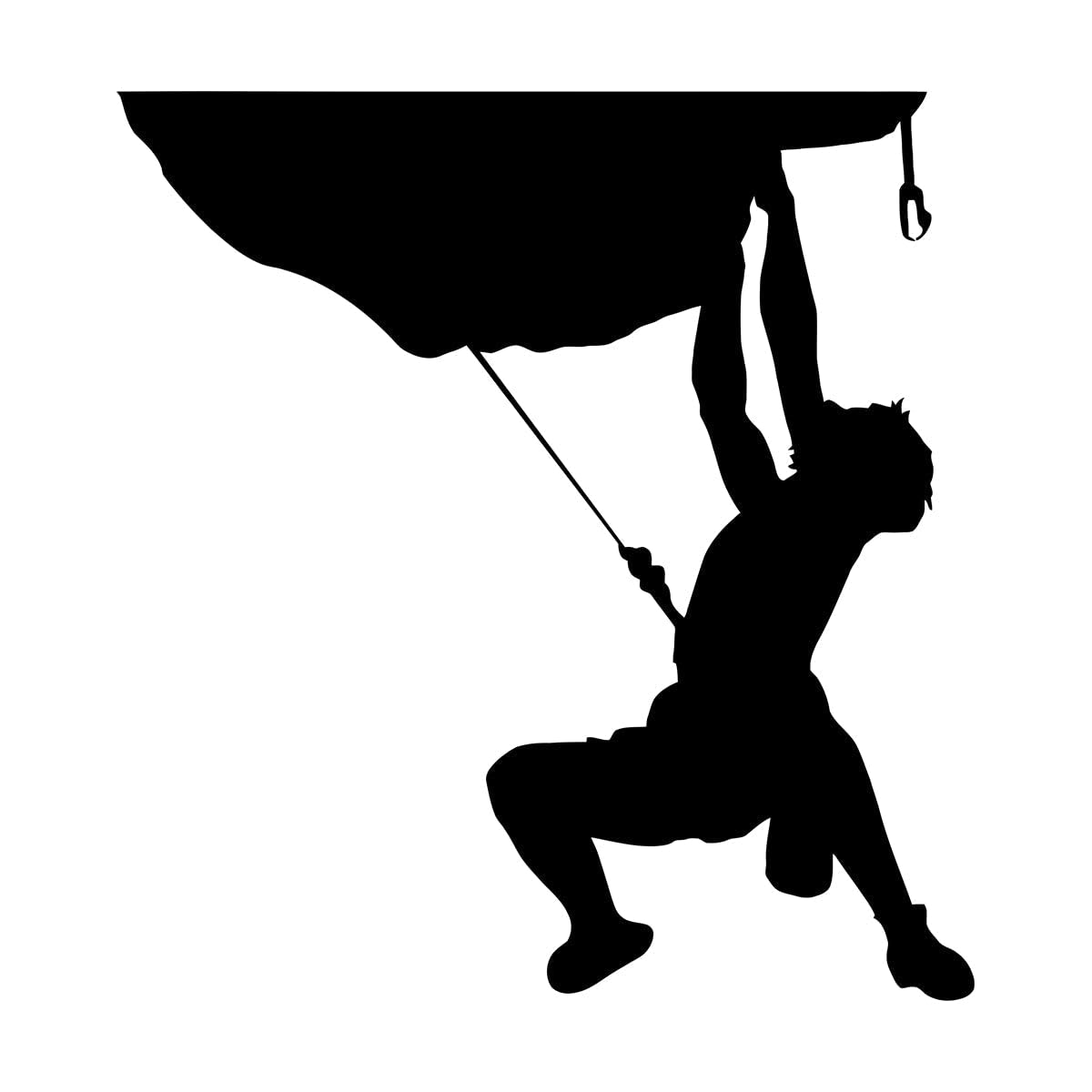 Lzhouting Boys Wall Stickers 5376 Climbing Waterproof Wall Stickers Home Interior Decor Kids Room Living Room Wall Tattoo Decals For Man Cave Mural Sport Large - 80X84cm