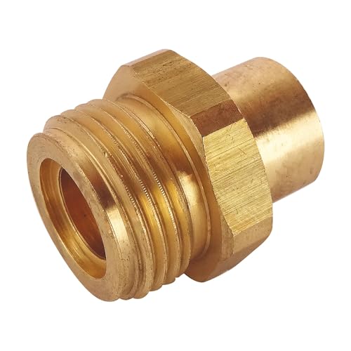 SOMATHERM FOR YOU - B8923-10 - Raccord à souder pour BUTANE ou PROPANE - Tube cuivre Ø10 - Mâle 20/150 - Pour le raccordement d'un tube cuivre à son appareil...