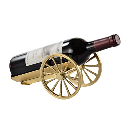 Soporte para botellas de vino de cobre para mesa miniatura 1