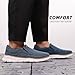 Mens Slip in Loafers Boat Slip On Casual Shoes Fashion Walking Dress Sneakers Work Lightweight Oxfords Soft Sole Dark Blue
