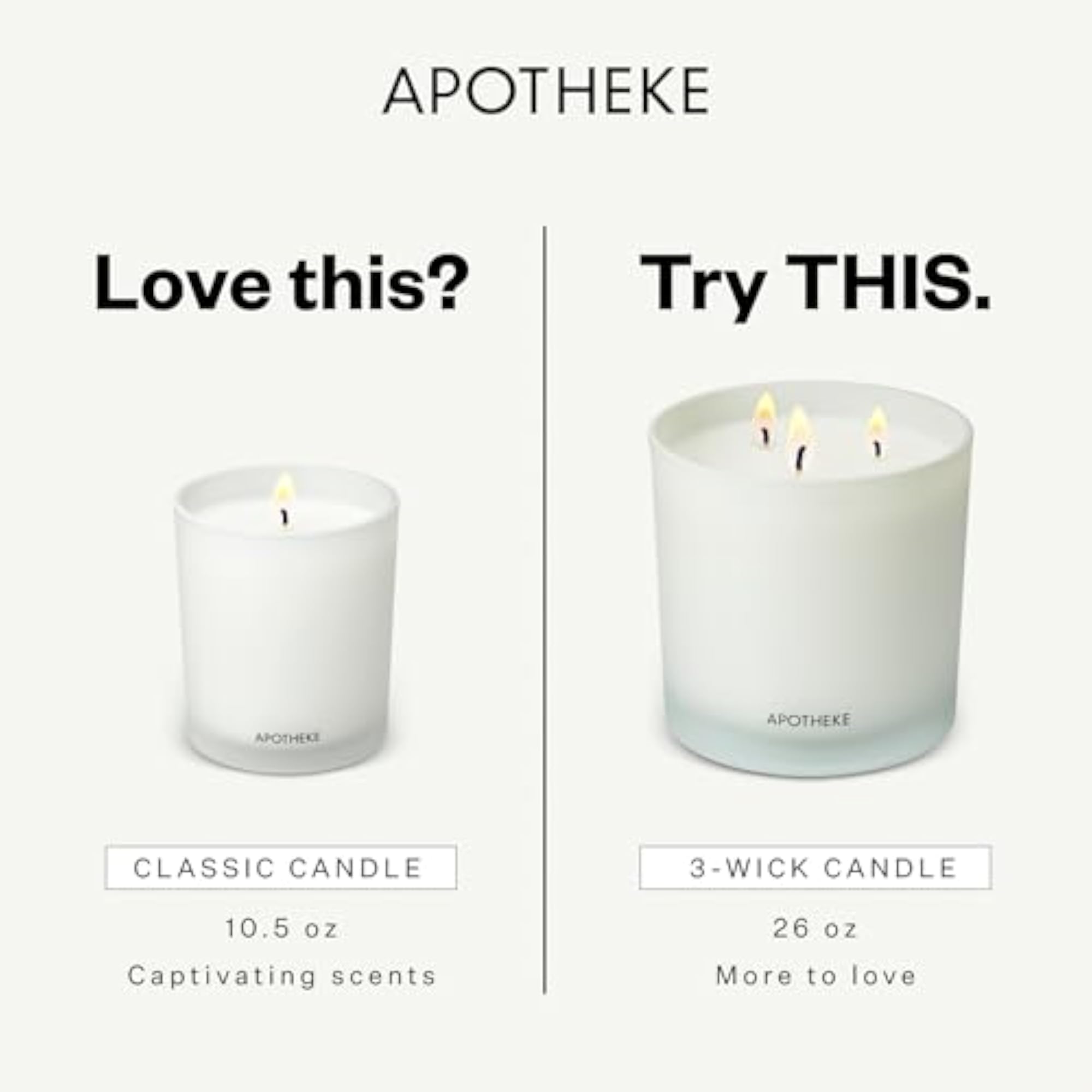 White Vetiver Scented Candle