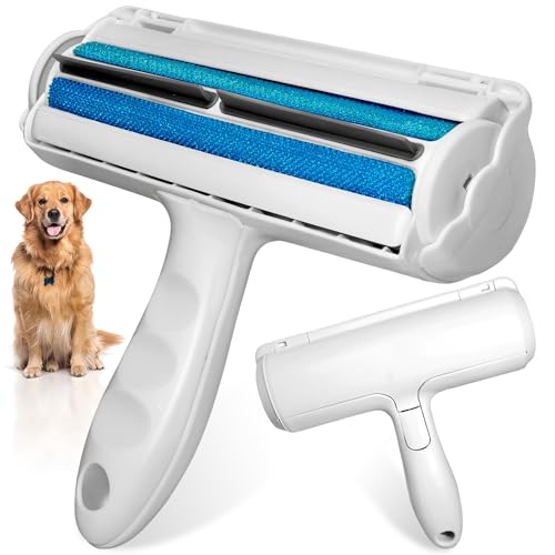 BENSAD®️ Quita Pelos Mascota, Cepillo Quitapelos Mascotas, Recoge Pelos Mascotas, Removedor Pelo Mascotas Perros y Gatos para Alfombras, Sofás, Camas, Reutilizable.