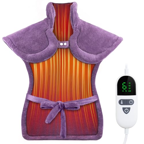LANVA Heating Pad for Neck and Shoulders and Back
