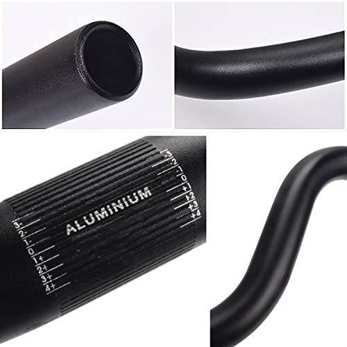 Catazer Bike Handlebars Road Bike Handlebars Cruiser Bike Handlebars Extra Wide Dutch M Shape 25.4X540/600Mm (B-25.4X600Mm) #TOP2