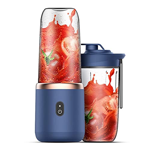 6 Lâminas Mini Extrator de Juicer Extrator com Carregamento USB Liquidificador Portátil para Smoothi