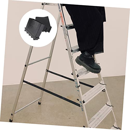 Uonlytech 4 Peças Pés De Escada Dobrável Escada De Plástico Capas De Sapato Escada Telescópica Borra