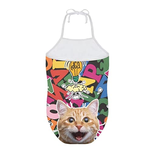 Image of Pinupub Girls Cute Swimsuit One Piece Bathing Suit Sleeveless Halter Neck Swimwear Beachwear