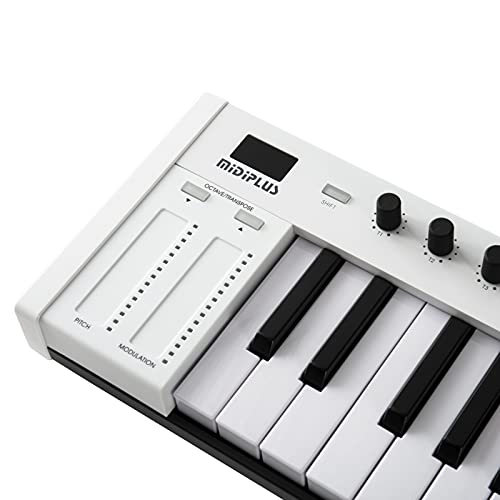 Image of midiplus X4 mini MIDI Keyboard Controller, White