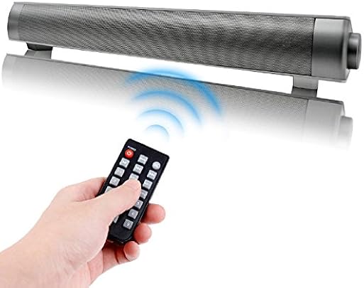 Soundbar Altoparlanti Portatili Relatori Bluetooth Diffusori Wireless QSPORTPEAK Stereo per Home Theater Televisori Intervengono Cassa con Microfono 10W 3 5mm AUX RCA Slot per schede TF Argento Soundbar Altoparlanti Portatili Relatori Bluetooth Diffusori Wireless QSPORTPEAK Stereo per Home Theater Televisori Intervengono Cassa con Microfono 10W 3 5mm AUX RCA Slot per schede TF Argento