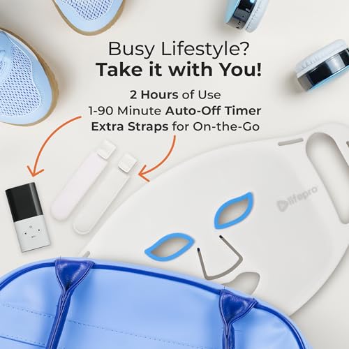 LifePro-Red-Light-Therapy-Face-Mask-Led-Face-Mask-Light-Therapy-3-Color-Blue-Red-Light-Therapy-for-Face-and-Neck-Portable-Light-Therapy-Mask-for-Skin-Care-at-Home-Facial