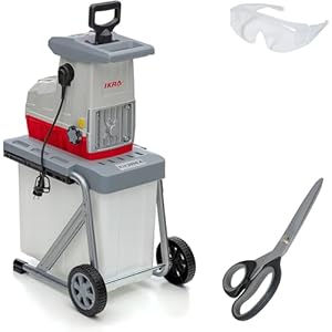 IKRA Elektrische Hakselaar Walshakselaar ILH 3000A, incl. schaar & veiligheidsbril