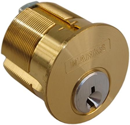 Marks USA Set of 2#2161 Solid 1-1/8'' Mortise Cylinder