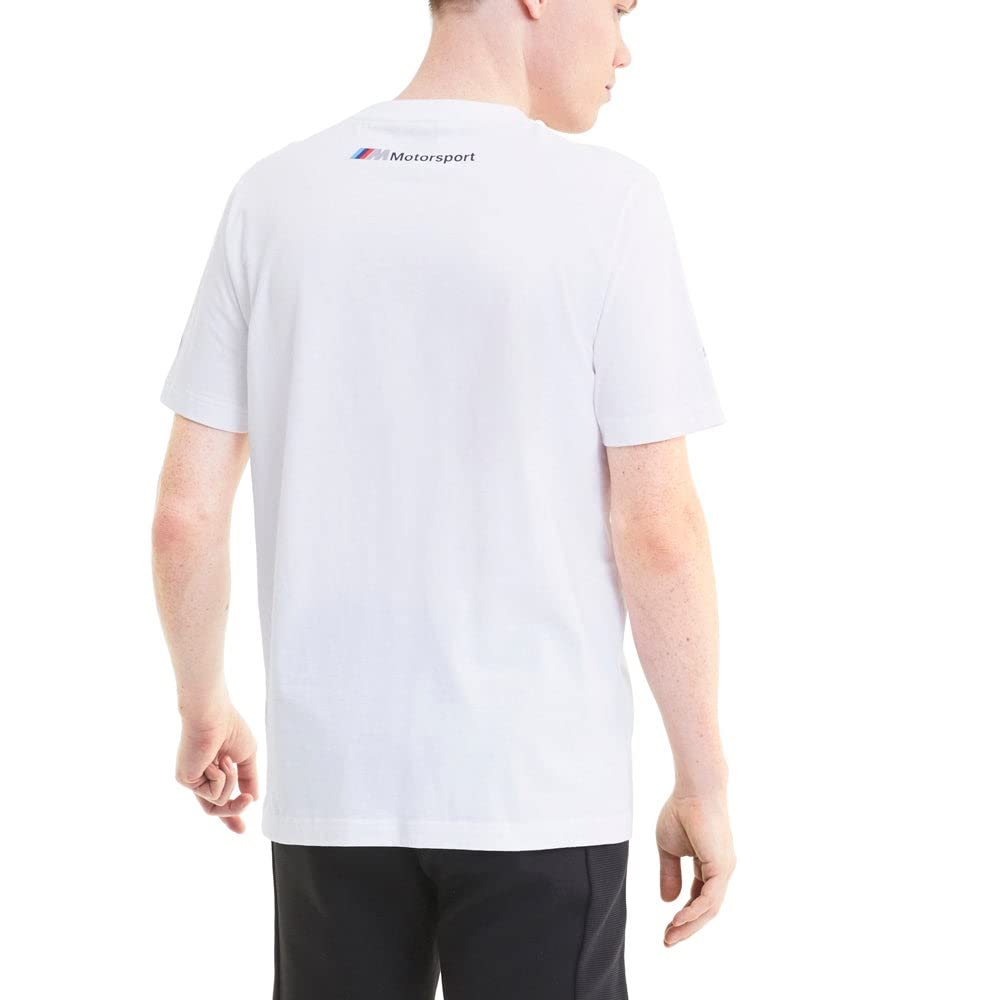 Formula 1 BMW Motorsport Men's Life Graphic Tee, Puma White, M