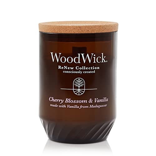 WoodWick Cherry Blossom & Vanilla Candle (13 oz)